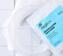 Sheet mask προσώπου Βιοκυτταρίνης για βαθιά ενυδάτωση, επανόρθωση και λάμψη