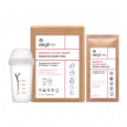 AEGLI Instant Glow Shot – Μάσκα προσώπου για λάμψη με βιταμίνη C και πρεβιοτικά, με shaker και φακελάκι
